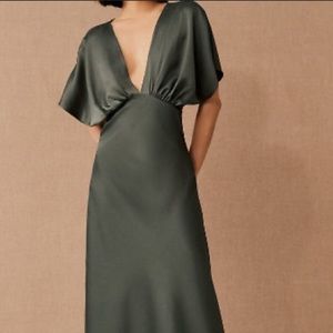 NWOT BHLDN Leila Dress in Forest Size 6
